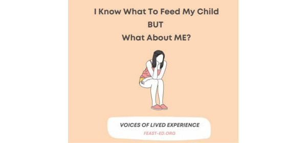 I know what to feed my child but what about me?