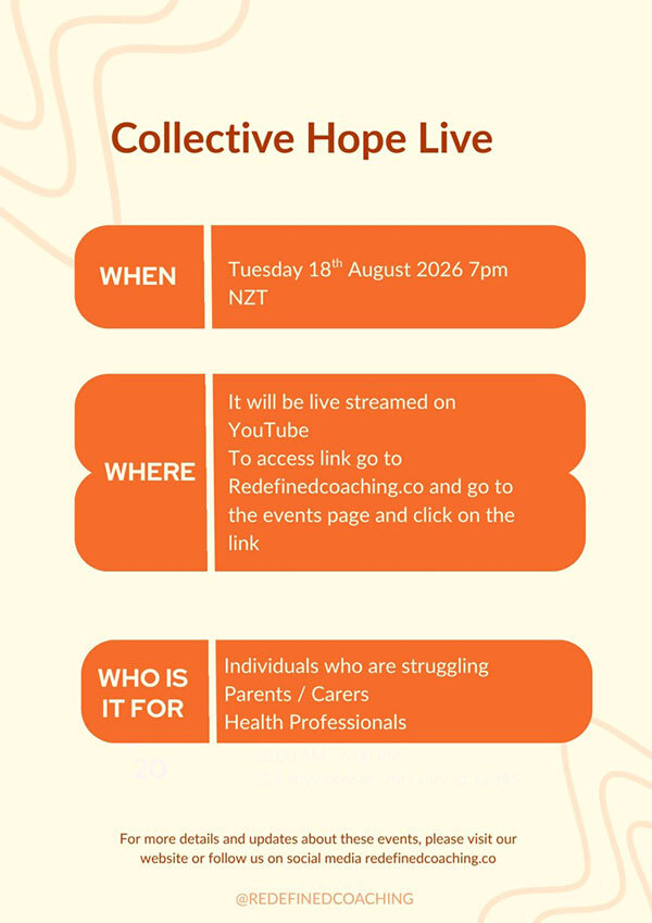 Collective Hope Live 18 August