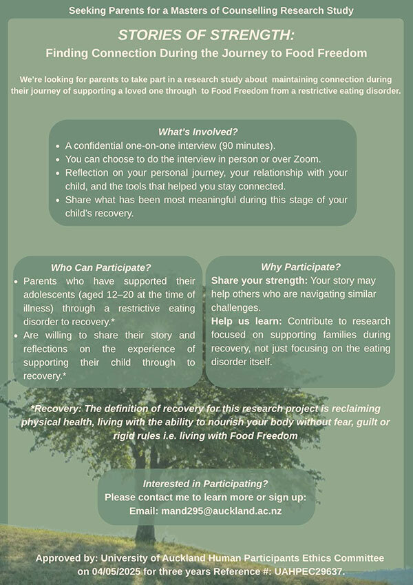 Seeking Parents for a Masters of Counselling Research Study